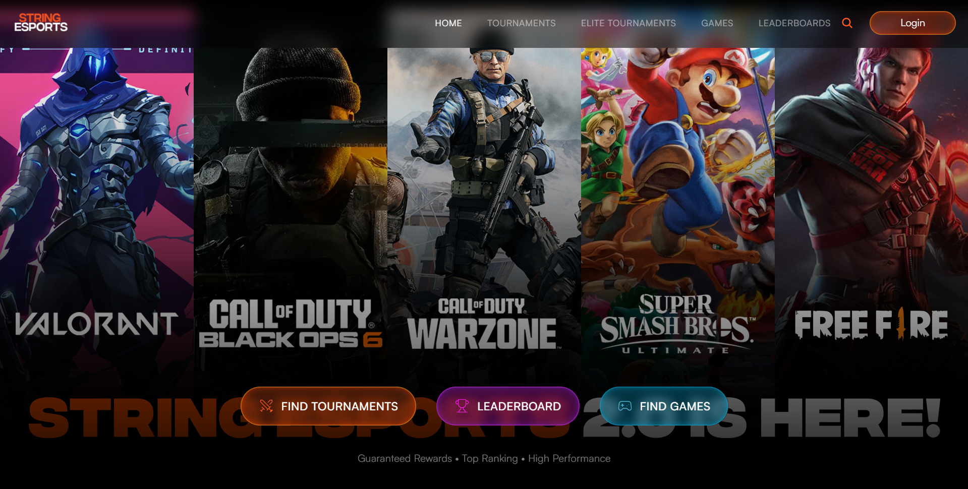 Competitive Esports Tournament Platform with Multi-Currency Wallets thumbnail